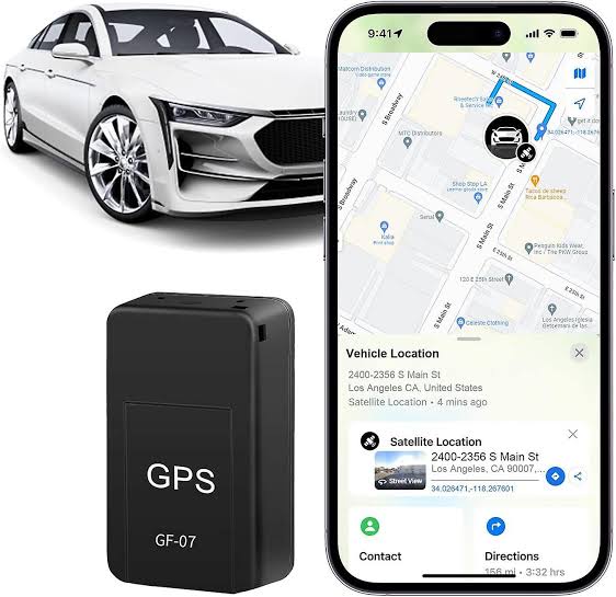 Gps Tracker With Box | Gf07 Wireless Mini Magnetic Gps Tracker Car Tracking Device - Smart Mart Online