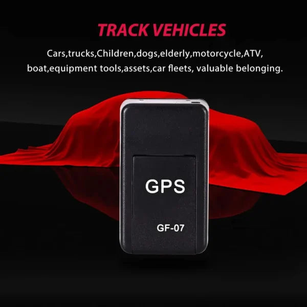 Gps Tracker With Box | Gf07 Wireless Mini Magnetic Gps Tracker Car Tracking Device - Smart Mart Online