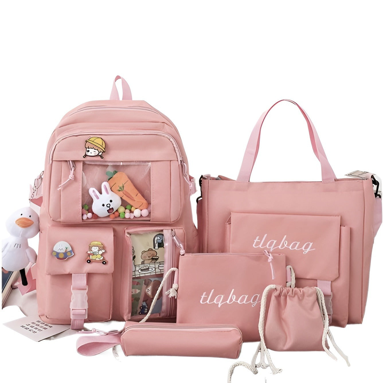 Product details of Korein style 4 piece bag for Girls school and collage bags for girls